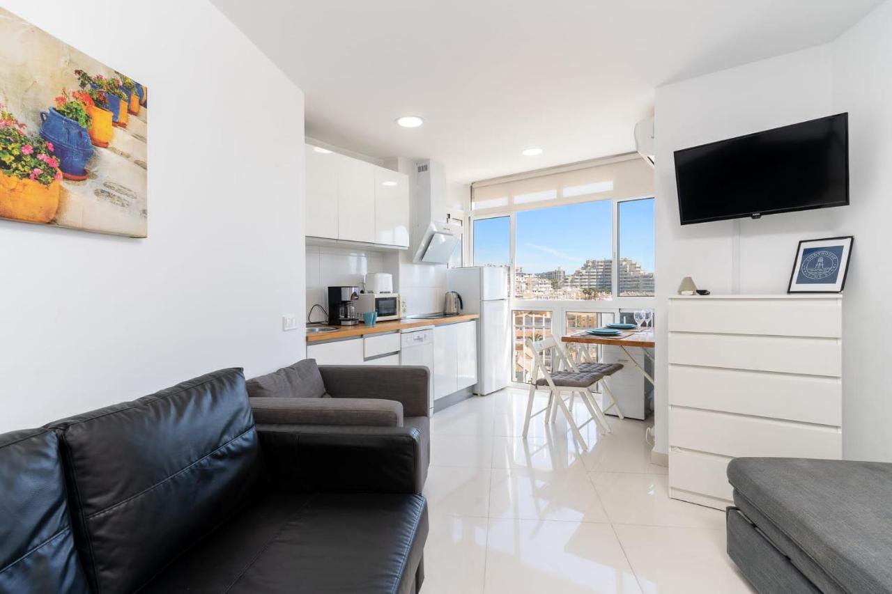 Apartamento Mi Casa De La Playa -Estudio Frente Al Mar- Benalmádena Exterior foto