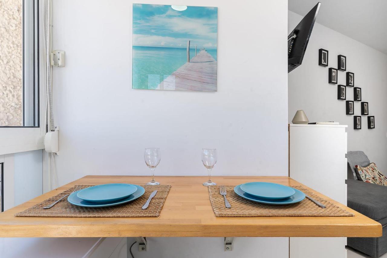 Apartamento Mi Casa De La Playa -Estudio Frente Al Mar- Benalmádena Exterior foto